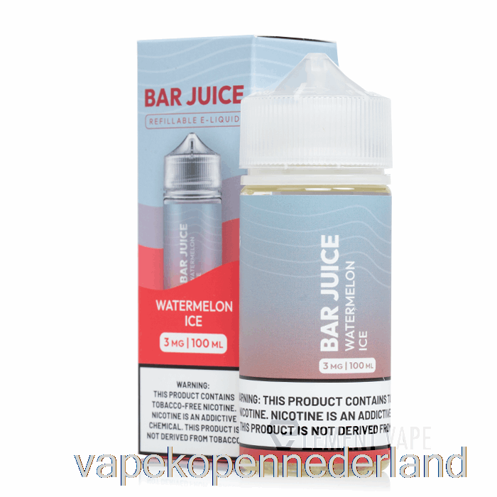 Vape Nederland Watermeloenijs - Reep Sap - 100ml 6mg